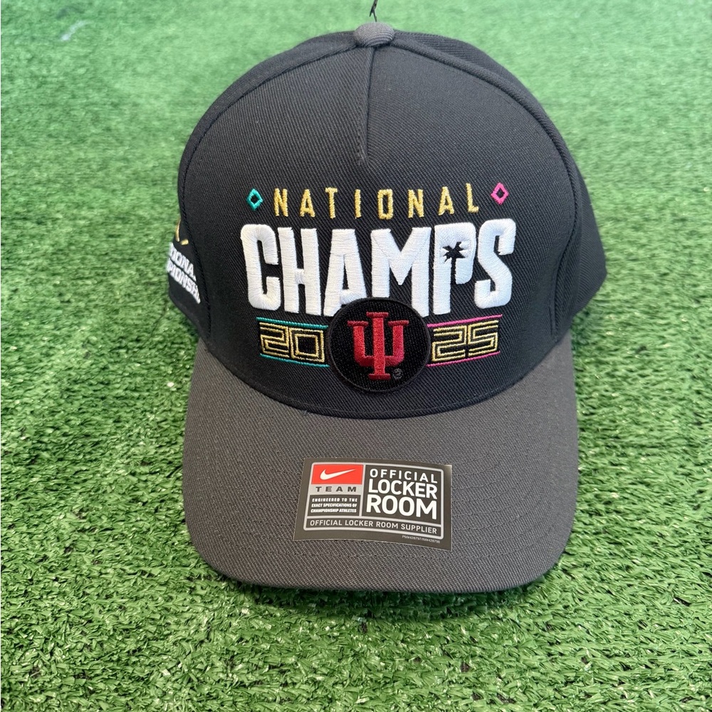 Indiana Hoosiers College Football Playoff '25 National Champions Locker Room Hat